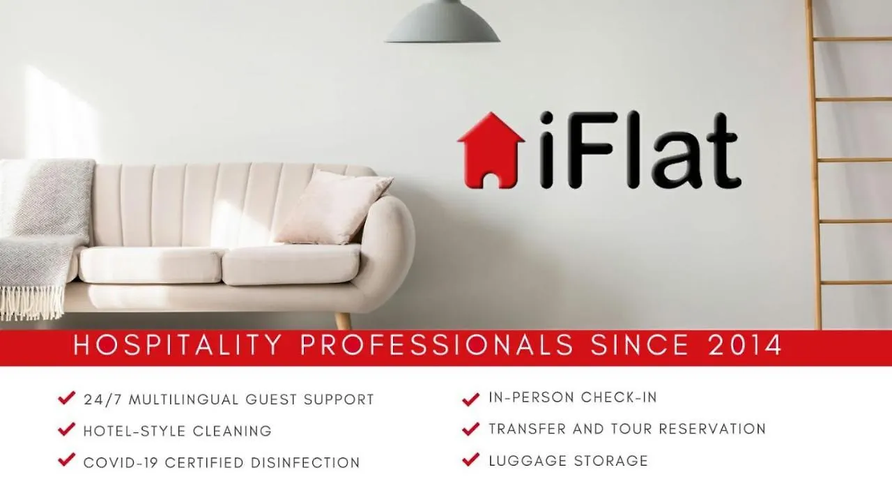 Iflat Delightful Apartment View Colosseum Rom 0*,
